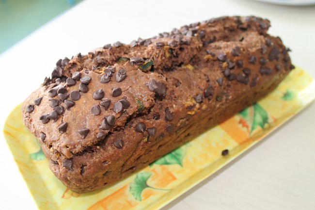 Cake courgettes chocolat